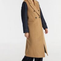 ABRIGO CAMEL MANGAS VAQUERAS LOIS JEANS
