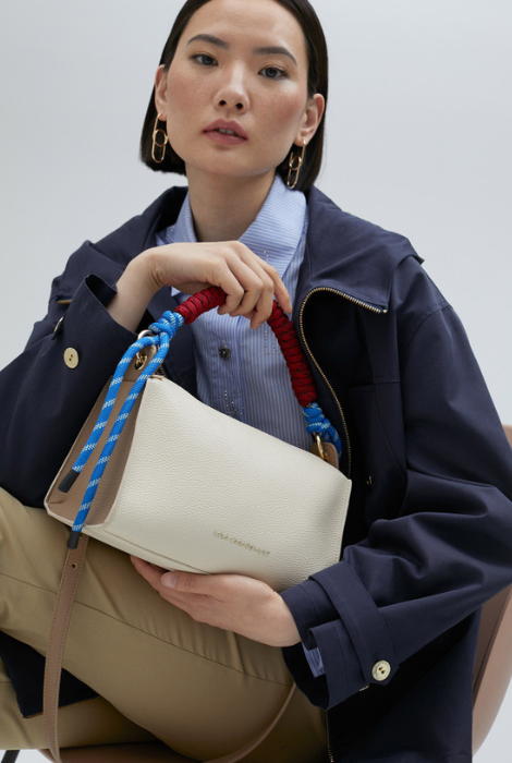 BOLSO BANDOLERA BICOLOR LOLA CASADEMUNT