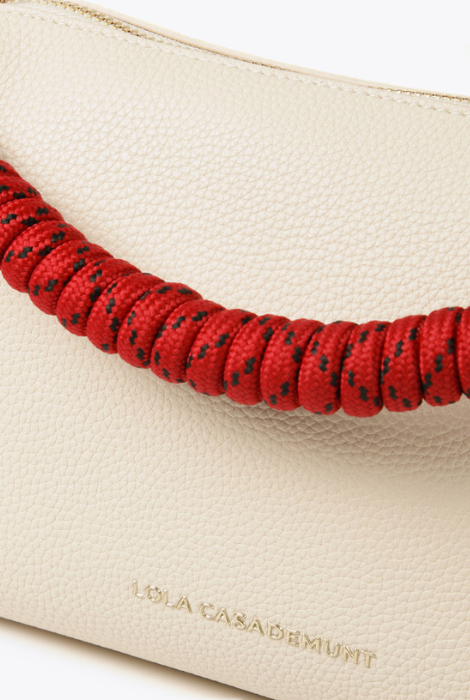BOLSO BANDOLERA BICOLOR LOLA CASADEMUNT - Imagen 3