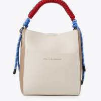 BOLSO BUCKET BICOLOR LOLA CASADEMUNT