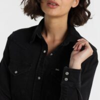 CAMISA VAQUERA NEGRA LOIS JEANS
