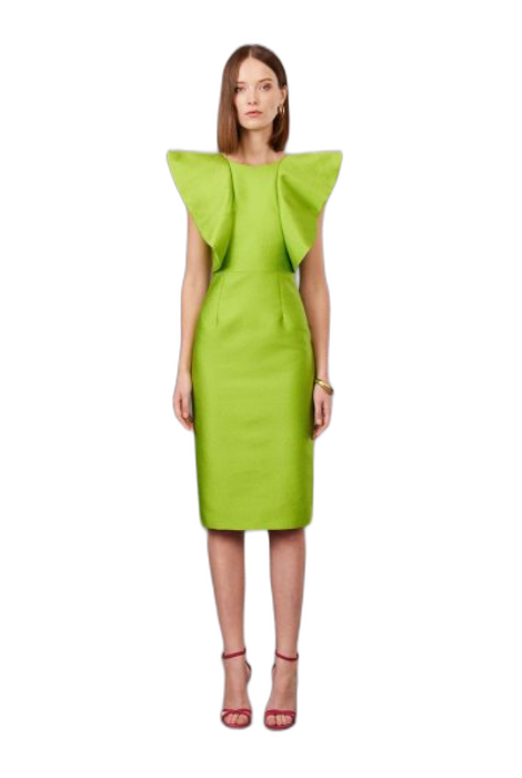 VESTIDO MIDI RECTO CARLA RUIZ