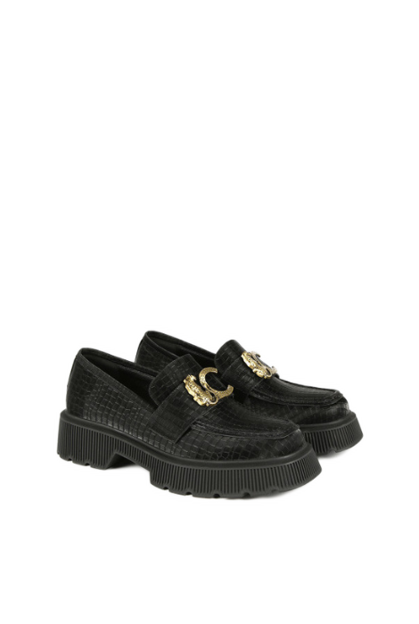 ZAPATO MOCASÍN NEGRO LOLA CASADEMUNT