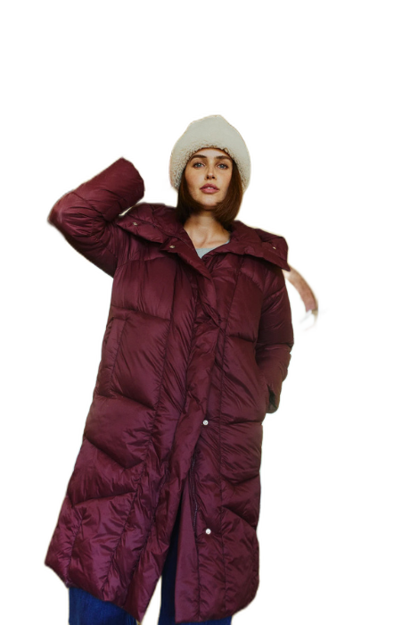 ACOLCHADO IMPERMEABLE BURDEOS FREEQUENT