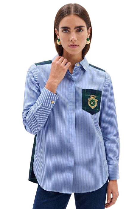 CAMISA RAYAS TARTÁN LOLA CASADEMUNT
