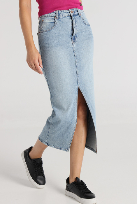 FALDA VAQUERA LARGA LOIS JEANS