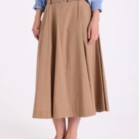FALDA ÉRICA BEIGE FREEQUENT