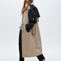 GABARDINA MANGA COMBINADA LOLA CASADEMUNT