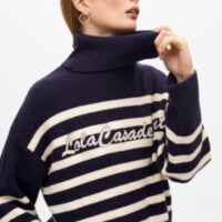 JERSEY CUELLO VUELTO RAYAS LOLA CASADEMUNT
