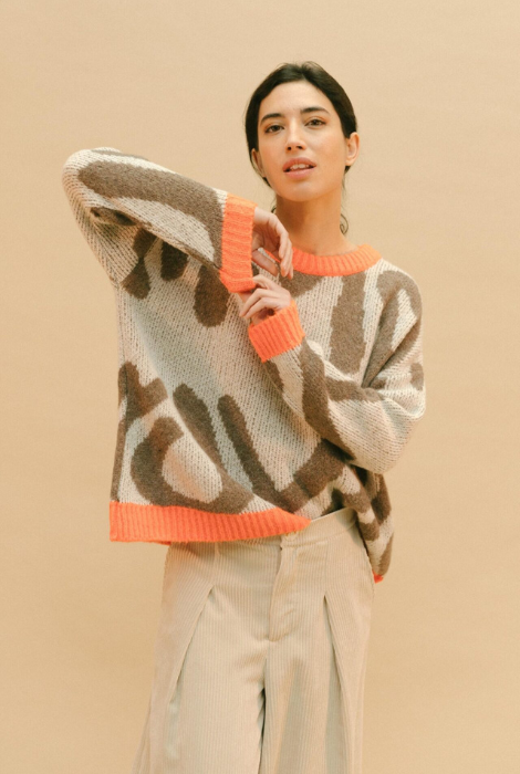 JERSEY CUELLO REDONDO OVERSIZE PAN PRODUCTO BÁSICO