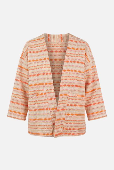 KIMONO ESTAMPADO GEOMÉTRICO PAN PRODUCTO BÁSICO - Imagen 3