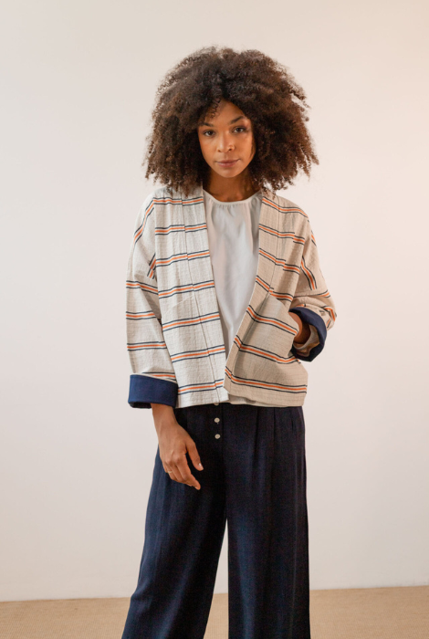 KIMONO DE RAYAS PAN PRODUCTO BÁSICO