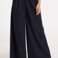 PANTALÓN RAYA DIPLOMÁTICA MARINO WIDE LEG VICTORIO & LUCCHINO