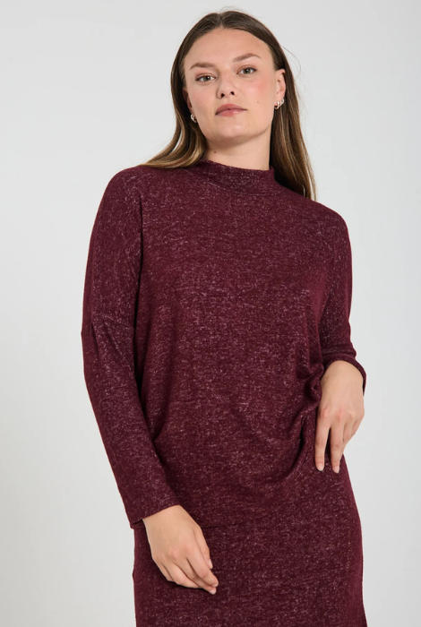 TOP LAVECO DE PUNTO BURDEOS FREEQUENT