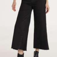 VAQUERO VALERIA-LUCIEN NEGRO WIDE CROP FIT LOIS JEANS
