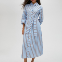 VESTIDO CAMISERO RAYAS LOLA CASADEMUNT