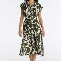VESTIDO CAMISERO CAMUFLAJE LOIS JEANS