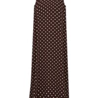 VESTIDO MARRÓN LUNARES BLANCOS FREEQUENT