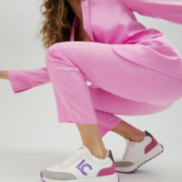 ZAPATILLA DEPORTIVA LILA-ROSA LOLA CASADEMUNT