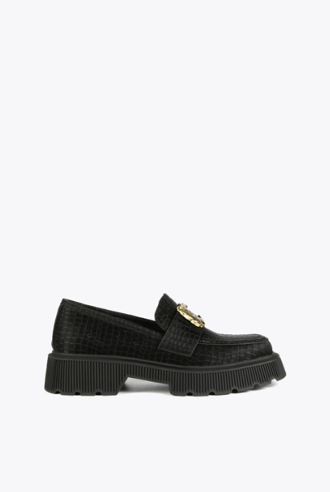 ZAPATO MOCASÍN NEGRO LOLA CASADEMUNT - Imagen 3